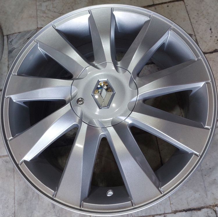 رینگ فابریک سایز ۱۶ نقرهای رنو مگان