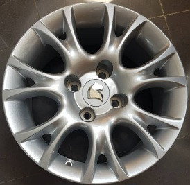 رینگ فابریک سایز ۱۵ شاخ گوزنی نقرهای