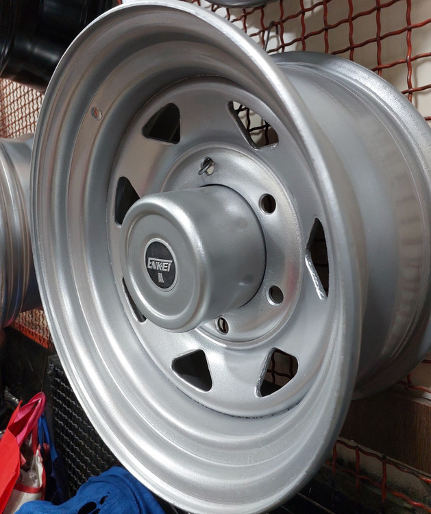 رینگ فابریک سایز ۱۶ کاروان نقرهای