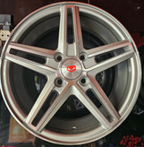 رینگ اسپرت سایز ۱۴ (۴×۱۰۰) نقرهای تیبا ،کوئیک، ساینا