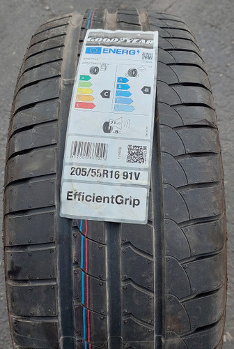 لاستیک گودیر 205,55,16 گل(Effecient Grip)(2022)ساخت فرانسه