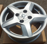 رینگ فابریک سایز ۱۴ نقرهای مدل شمشیری (۲۰۷)