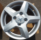 رینگ فابریک سایز ۱۴ نقرهای مدل شمشیری (۲۰۷)