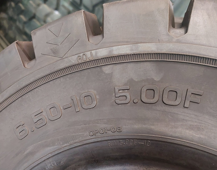 لاستیک لیفتراک 6.50-10 نکسن کره 2023