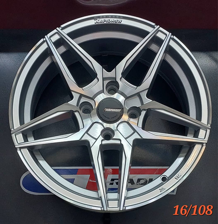 رینگ اسپرت سایز ۱۶ (۱۰۸×۴) نقرهای