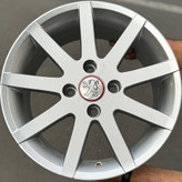 رینگ اسپرت سایز ۱۵ (۱۰۸×۴) نقرهای پیت لاین