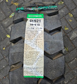 لاستیک لیفتراک سایز ۱۵-۹×۲۸ گودراید CL621 با نوار و تیوب