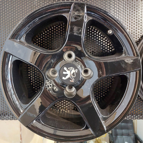 رینگ فابریک سایز ۱۵ (۱۰۸×۴) مدل ۵پر مشکی