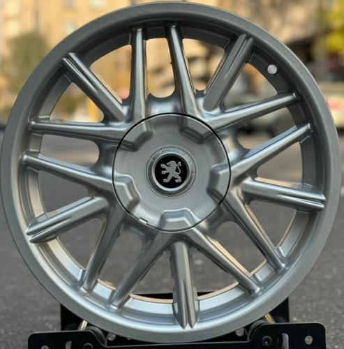 رینگ فابریک سایز ۱۴ (۱۰۸×۴) خرچنگی نقرهای نیریز