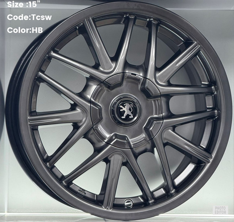 رینگ فابریک سایز ۶.۵×۱۵ (۱۰۸×۴) خرچنگی دودی ایتالیا