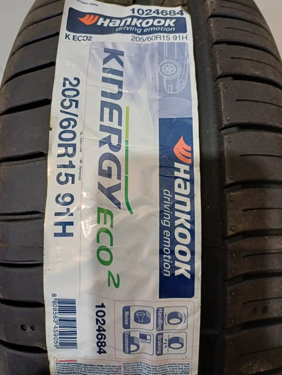 تایر سایز ۱۵-۶۰-۲۰۵ هانکوک کره ۲۰۲۴