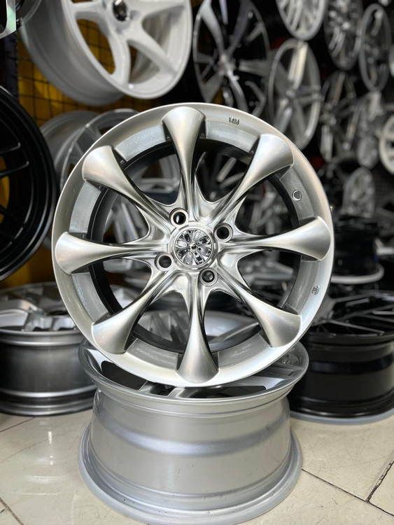 رینگ اسپرت سایز ۱۵ × ۷ (۱۰۸-۱۰۰×۸) نقرهای ۰۵