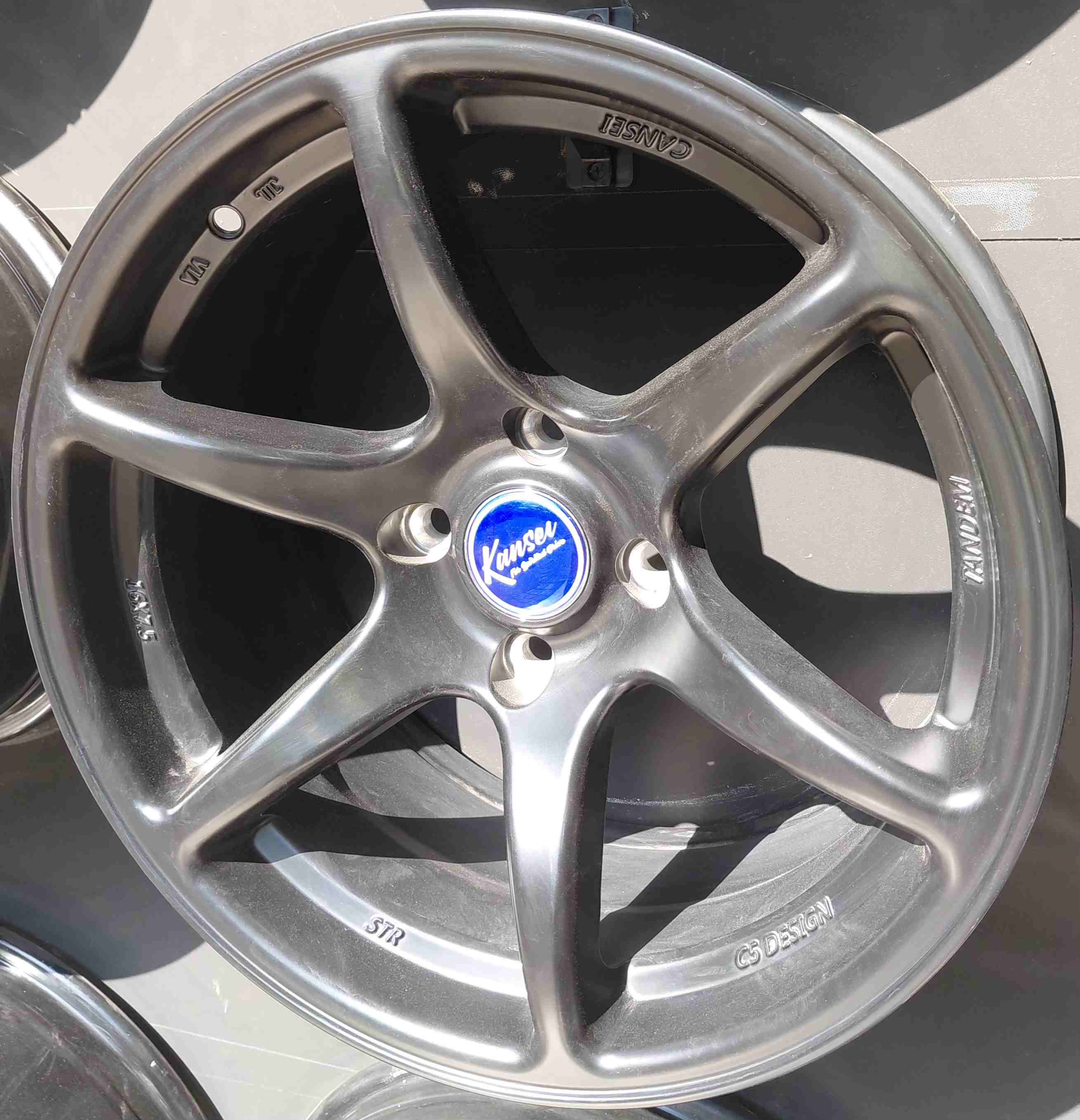 رینگ اسپرت سایز ۱۶ (۱۰۸×۴) مشکی مدل کانسیل