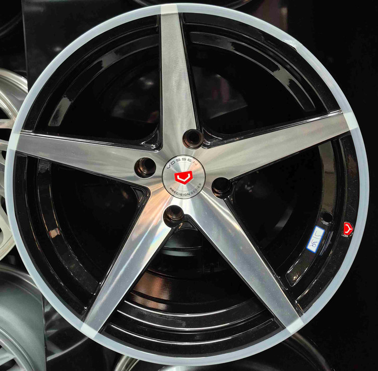 رینگ اسپرت سایز ۱۶ (۱۰۸×۴) رخ مشکی ووسن ۵ پر