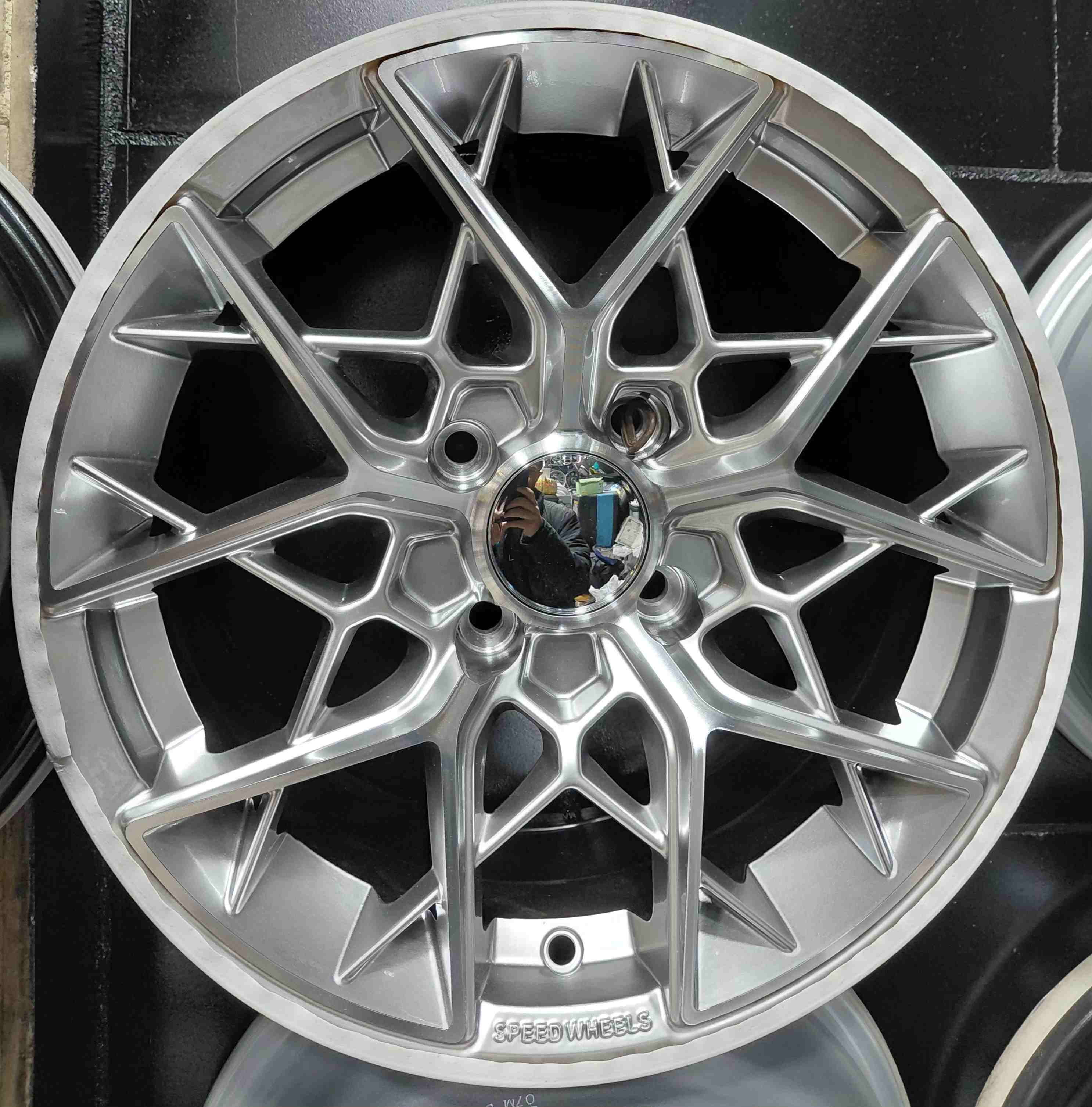 رینگ اسپرت سایز ۱۵ (۱۰۸×۴) نقره ای Speed