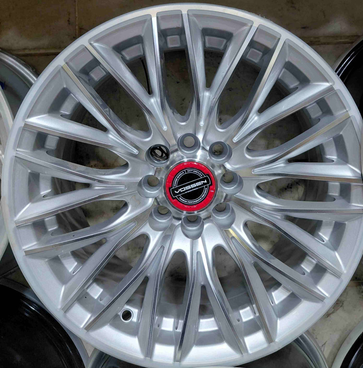 رینگ اسپرت سایز ۱۵ (۱۰۸-۱۰۰×۸) نقره ای Vossen