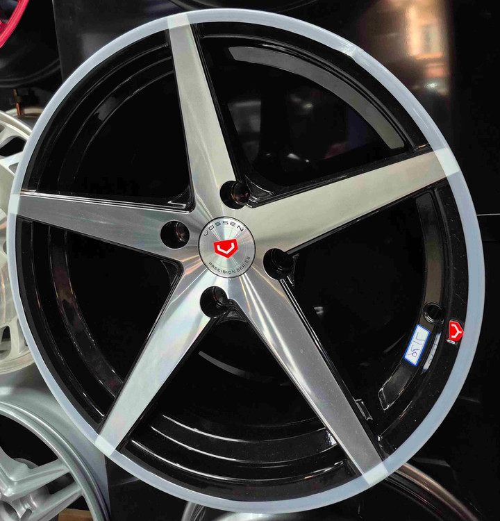 رینگ اسپرت سایز ۱۶ (۱۰۸×۴) رخ مشکی ووسن ۵ پر