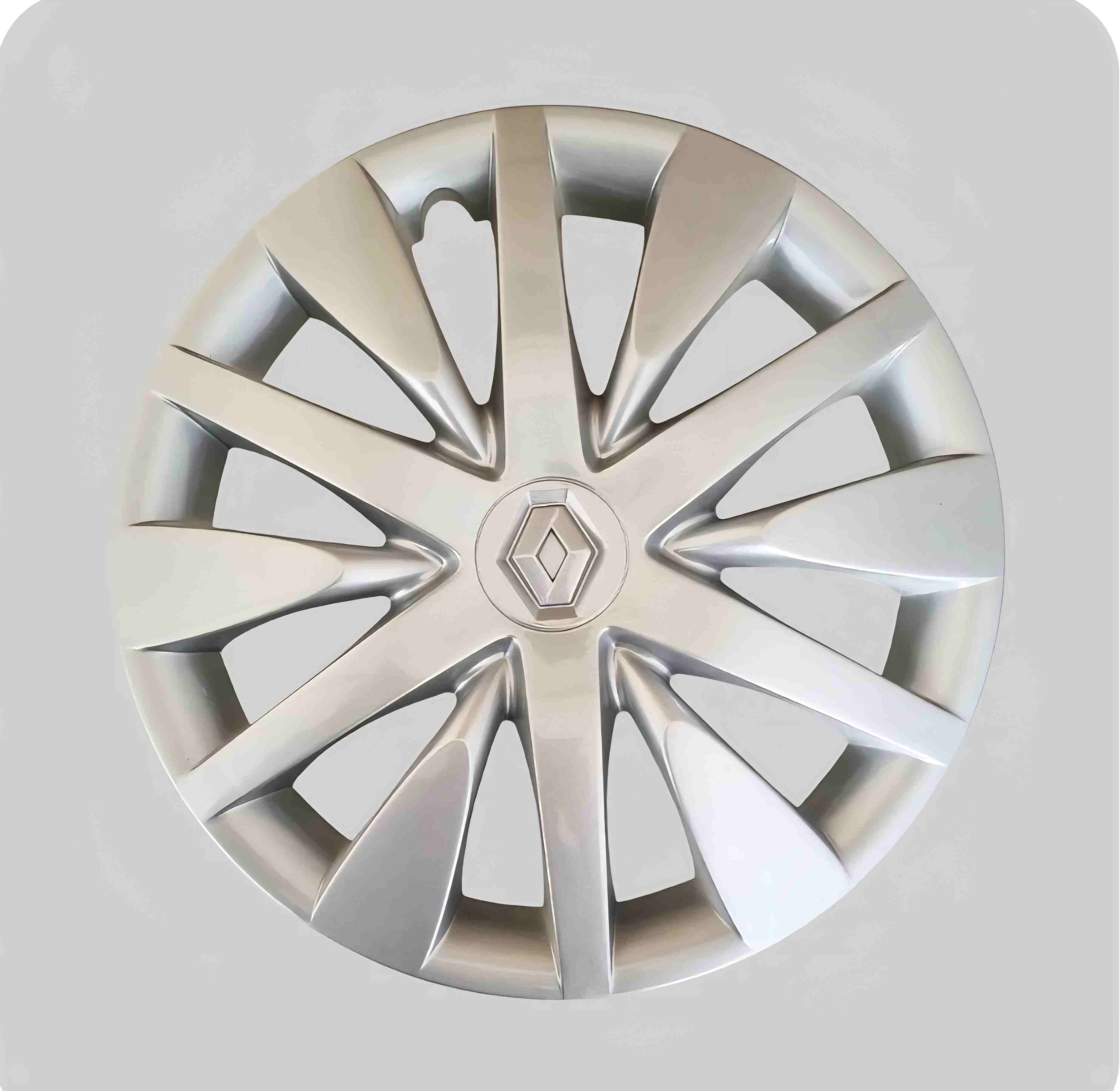 قالپاق فابریک سایز ۱۶ نقره ای رنو فلوَنس