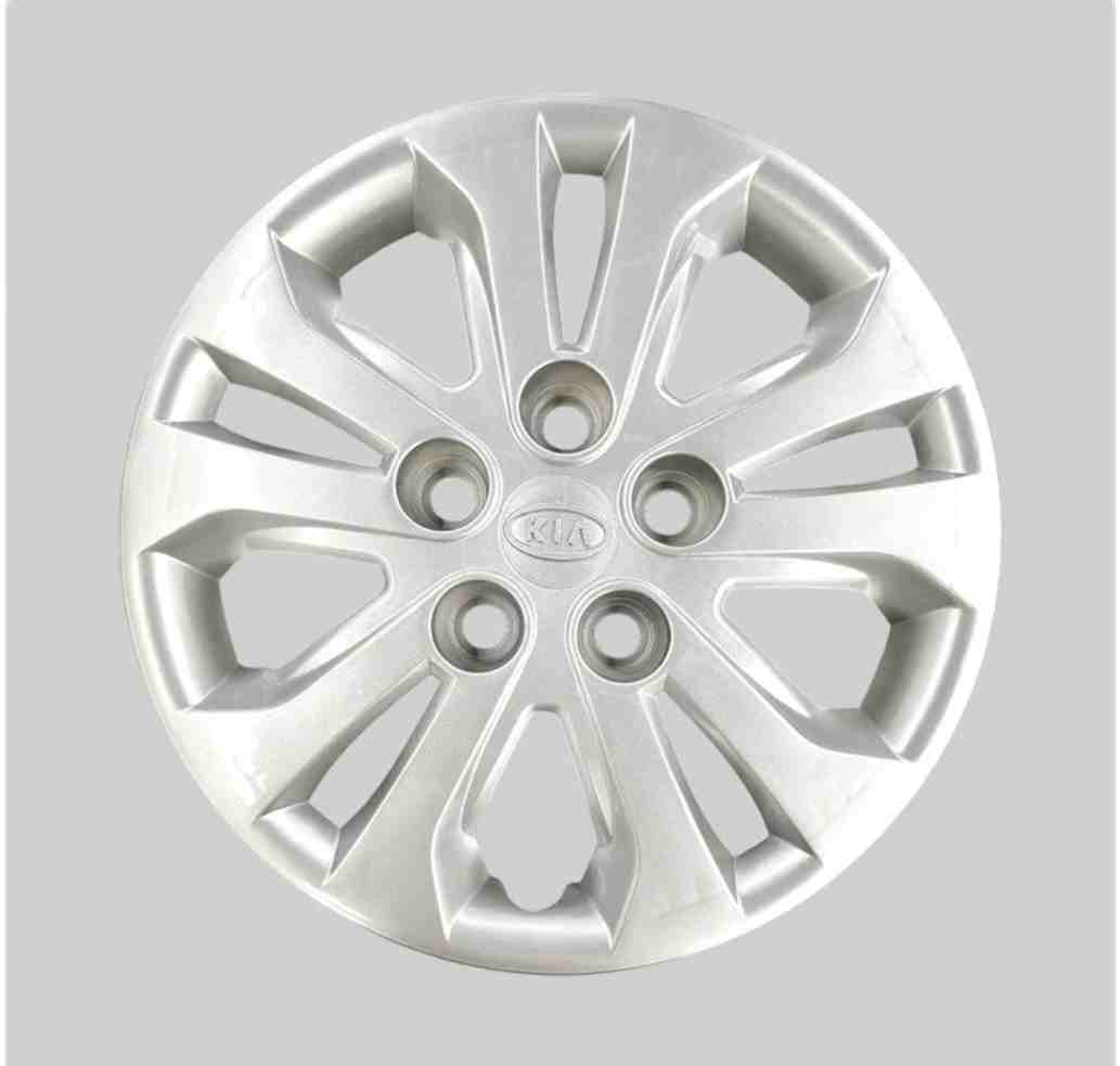 قالپاق فابریک سایز ۱۵ نقره ای سراتو سایپا