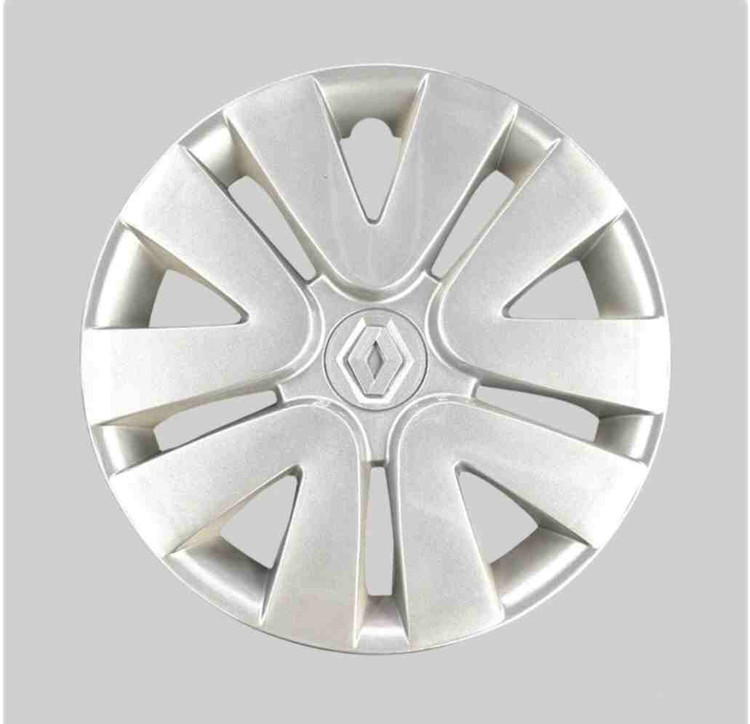 قالپاق فابریک سایز ۱۶ نقره ای رنو فلونس