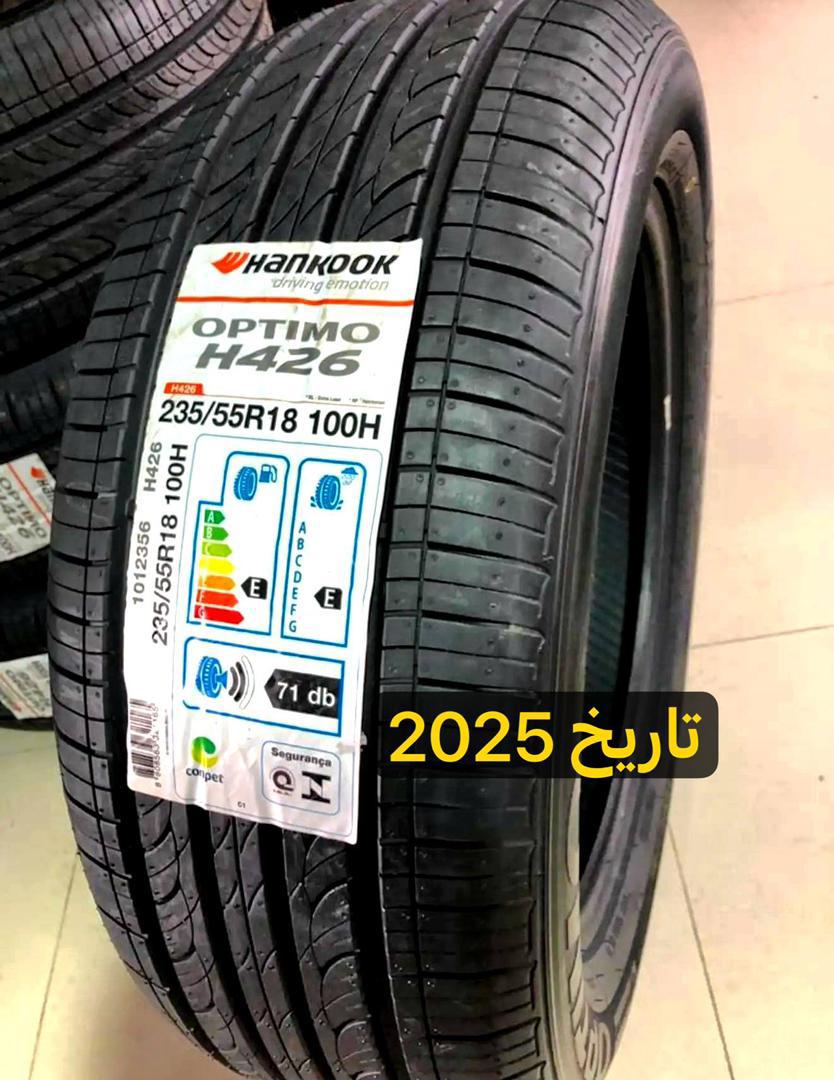 لاستیک سایز 18-55-235 هانکوک کره 2025 OPTIMO H426