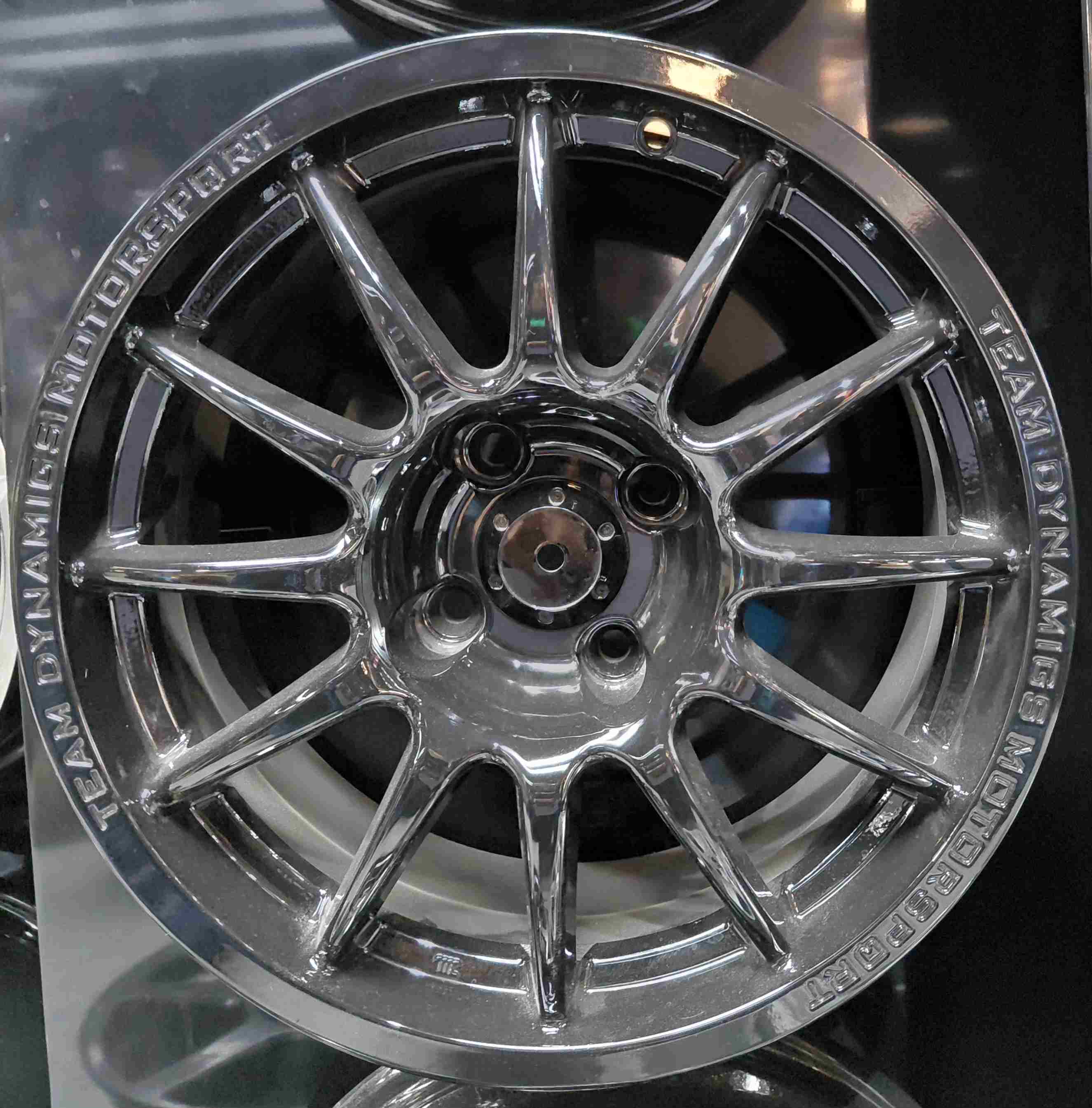 رینگ اسپرت سایز 16×7 (108×4) تیم داینامیک مشکی