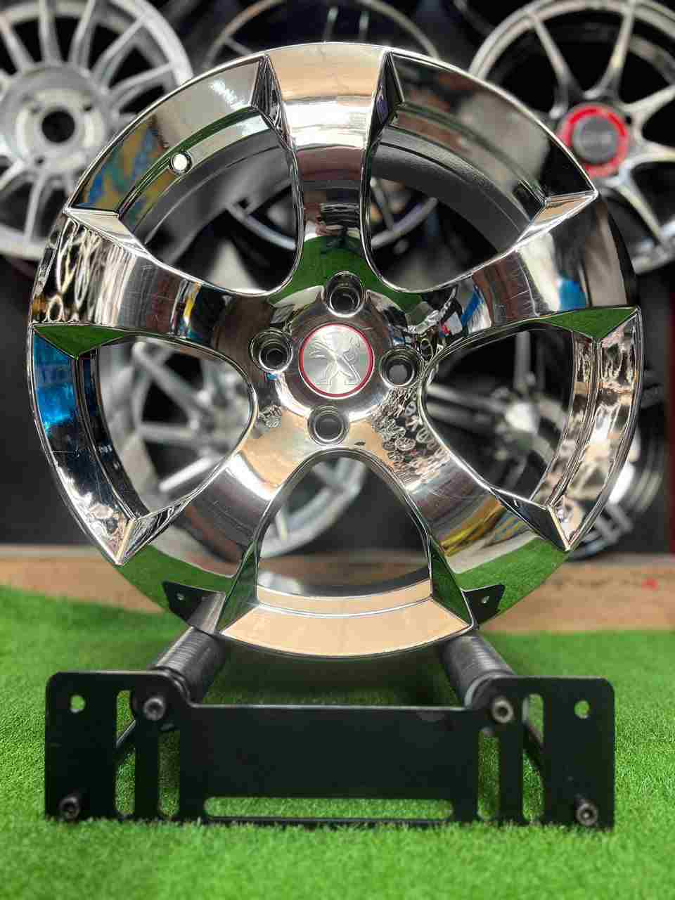 رینگ اسپرت سایز 16×7 (108×4)، برند ساوارا، رنگ کروم