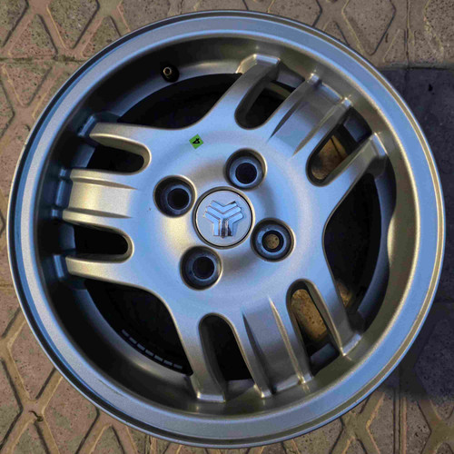 رینگ فابریک سایز ۱۴×۵.۵ (۱۰۰×۴) AS۰۰۵ نقره ای اروند