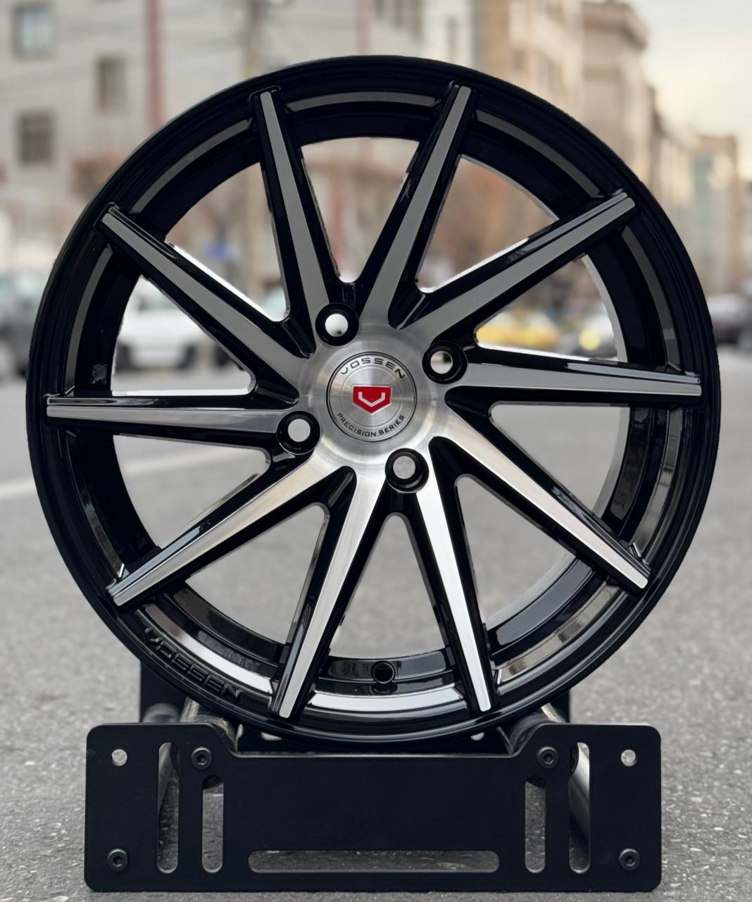 رینگ اسپرت سایز 15×7 (108×4) ووسن Kd038 رخ مشکی