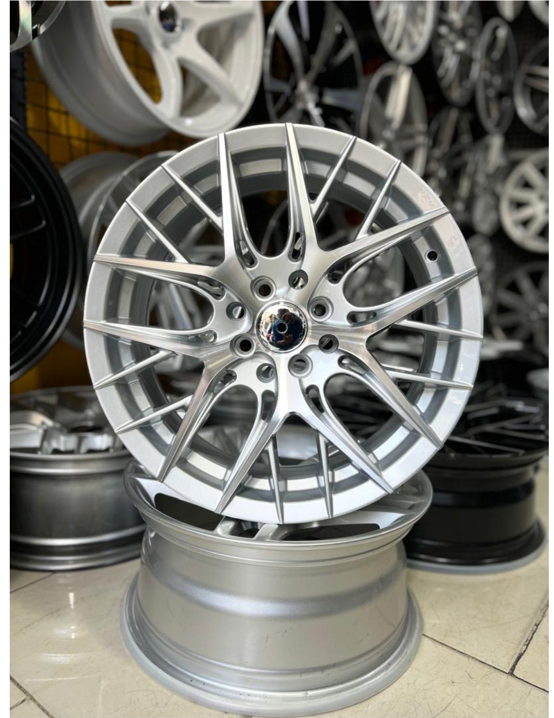 رینگ اسپرت سایز 16 (108-100×8) نقره ای BBS