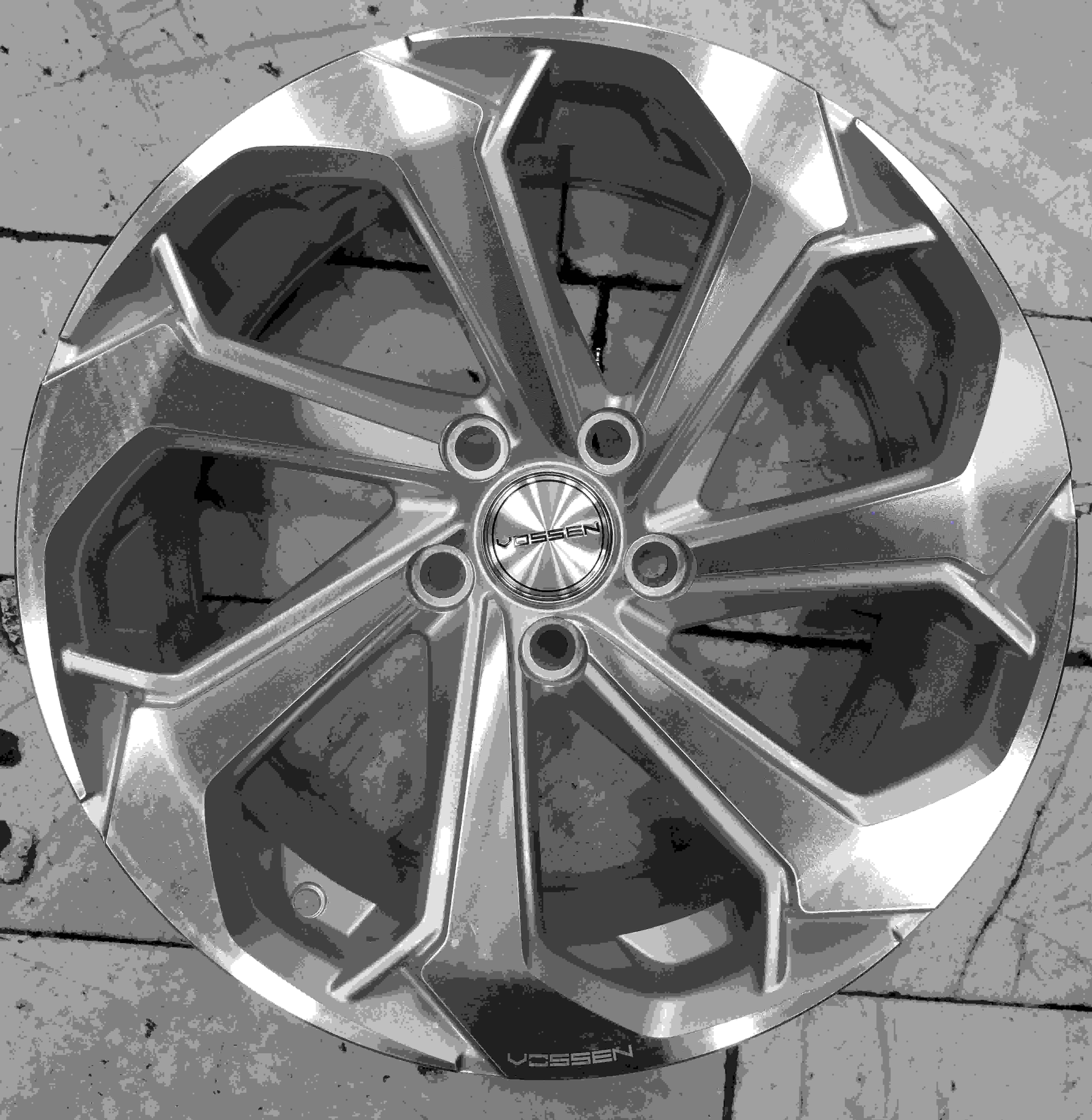 رینگ اسپرت سایز 16 × 7 (108×5) ووسن رختراش نقره ای دنا ،X22