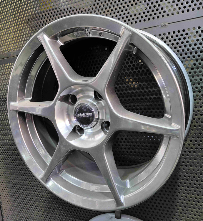 رینگ اسپرت سایز ۱۵×۷ (۱۰۸×۴) Budy club دودی