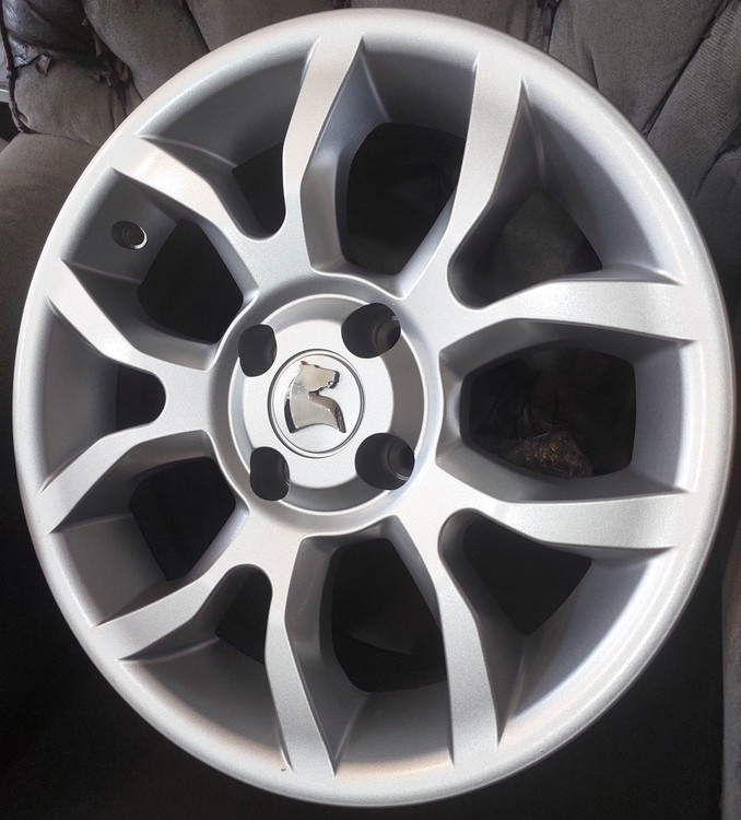 رینگ فابریک سایز ۱۶ نقرهای (۴پیچ) دنا پلاس