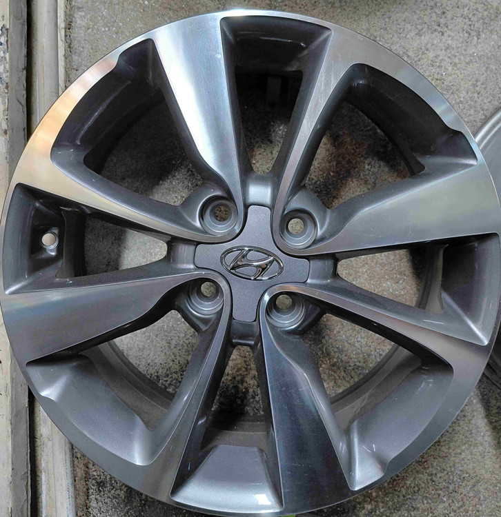 رینگ فابریک سایز ۱۶×۷ (۱۱۴×۴) i20 رخ دودی