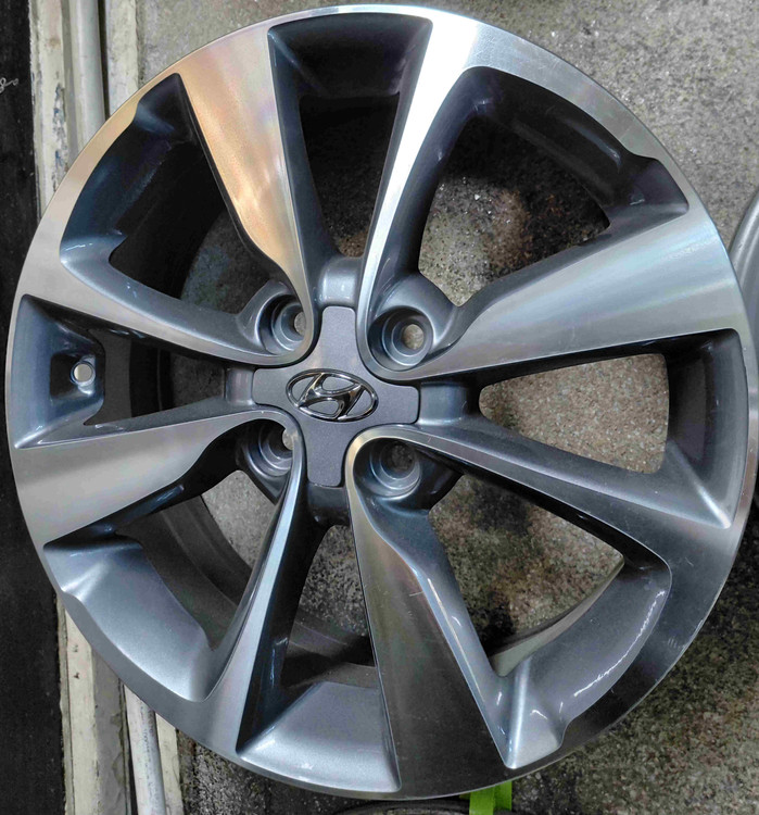 رینگ فابریک سایز ۱۶×۷ (۱۱۴×۴) i20 رخ دودی