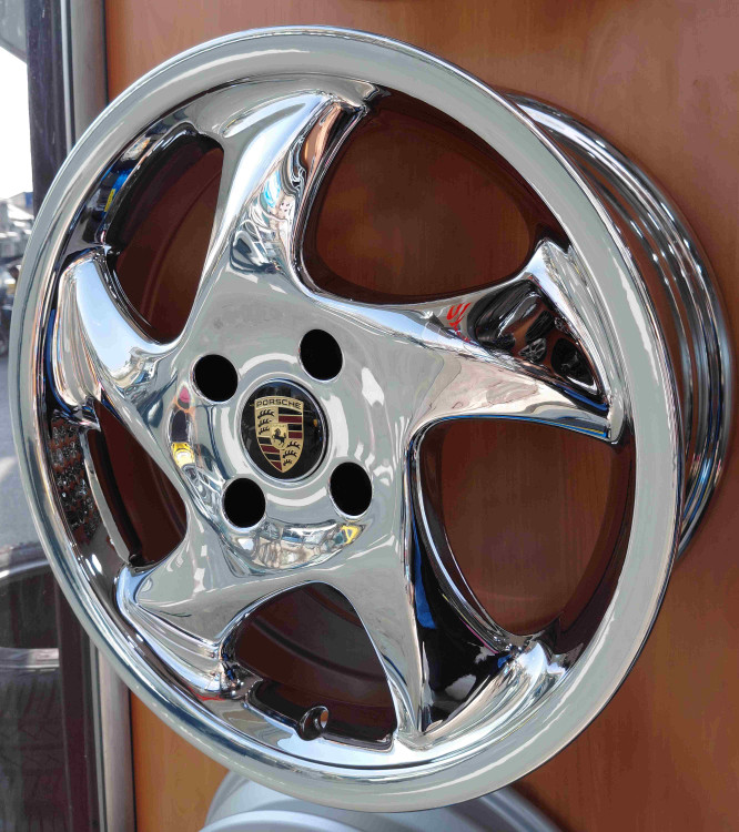 رینگ اسپرت سایز ۱۶×۷ (۱۰۸×۴) پورشه کروم VC