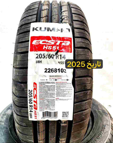 لاستیک سایز ۱۴-۶۰-۲۰۵ کومهو کره ۲۰۲۵ Kumho 2025
