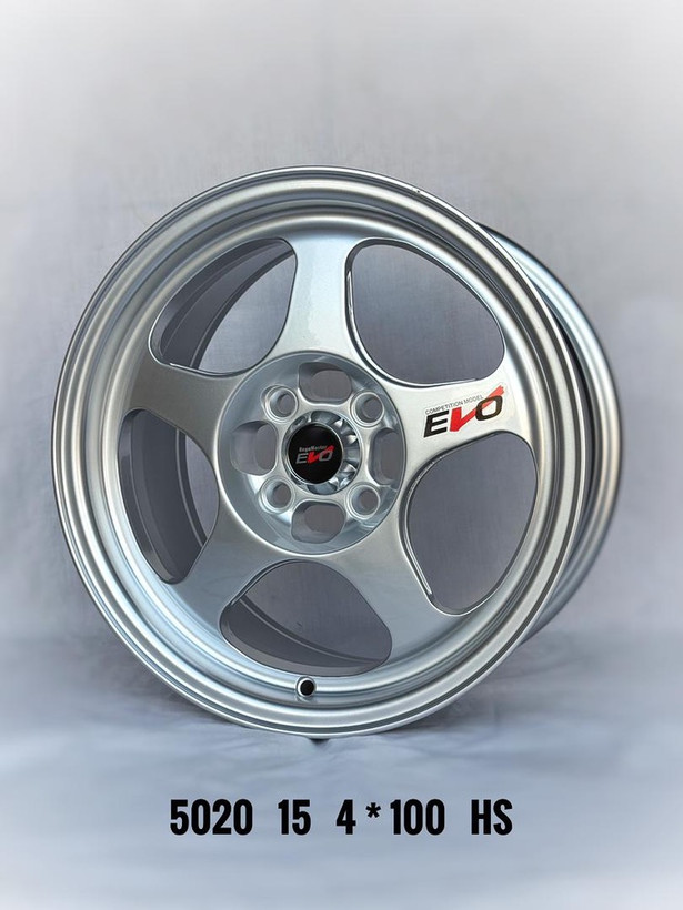 رینگ اسپرت سایز ۱۵×۷ (۱۰۰×۴) Evo نقره ای