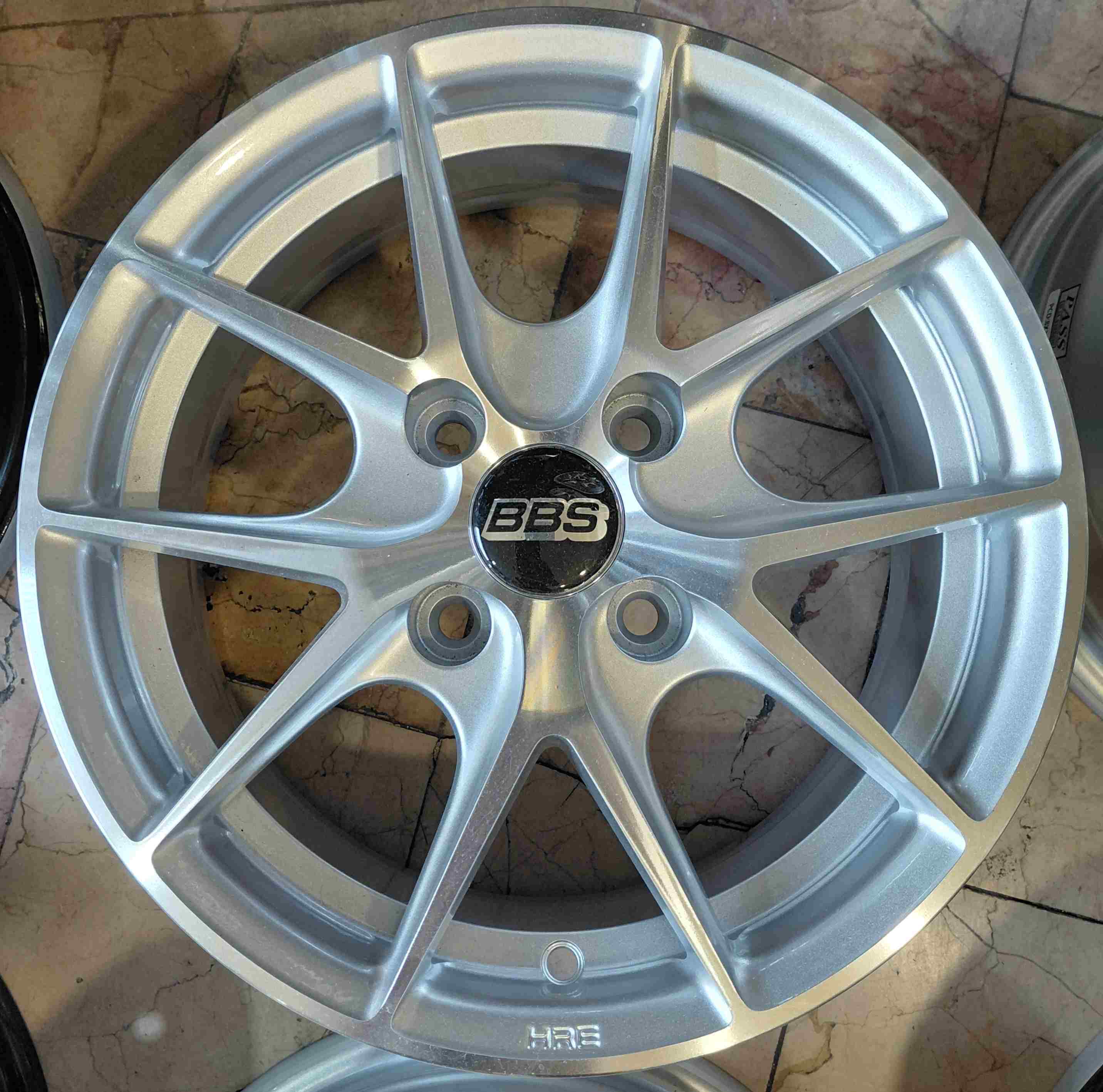 رینگ اسپرت سایز ۱۴×۶ (۱۰۸×۴) نقره‌ای BBS
