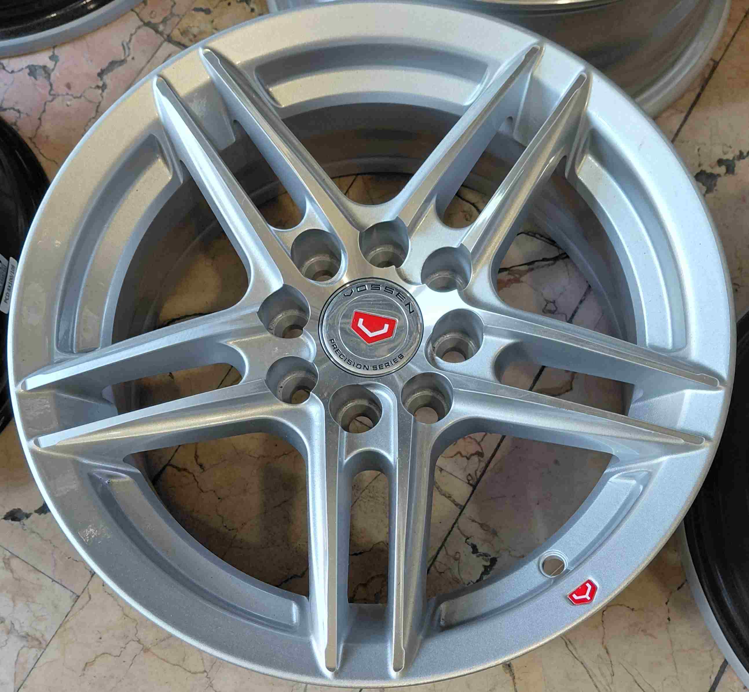 رینگ اسپرت سایز ۱۴×۶ (۱۰۸-۱۰۰×۸) رخ مشکی BBS