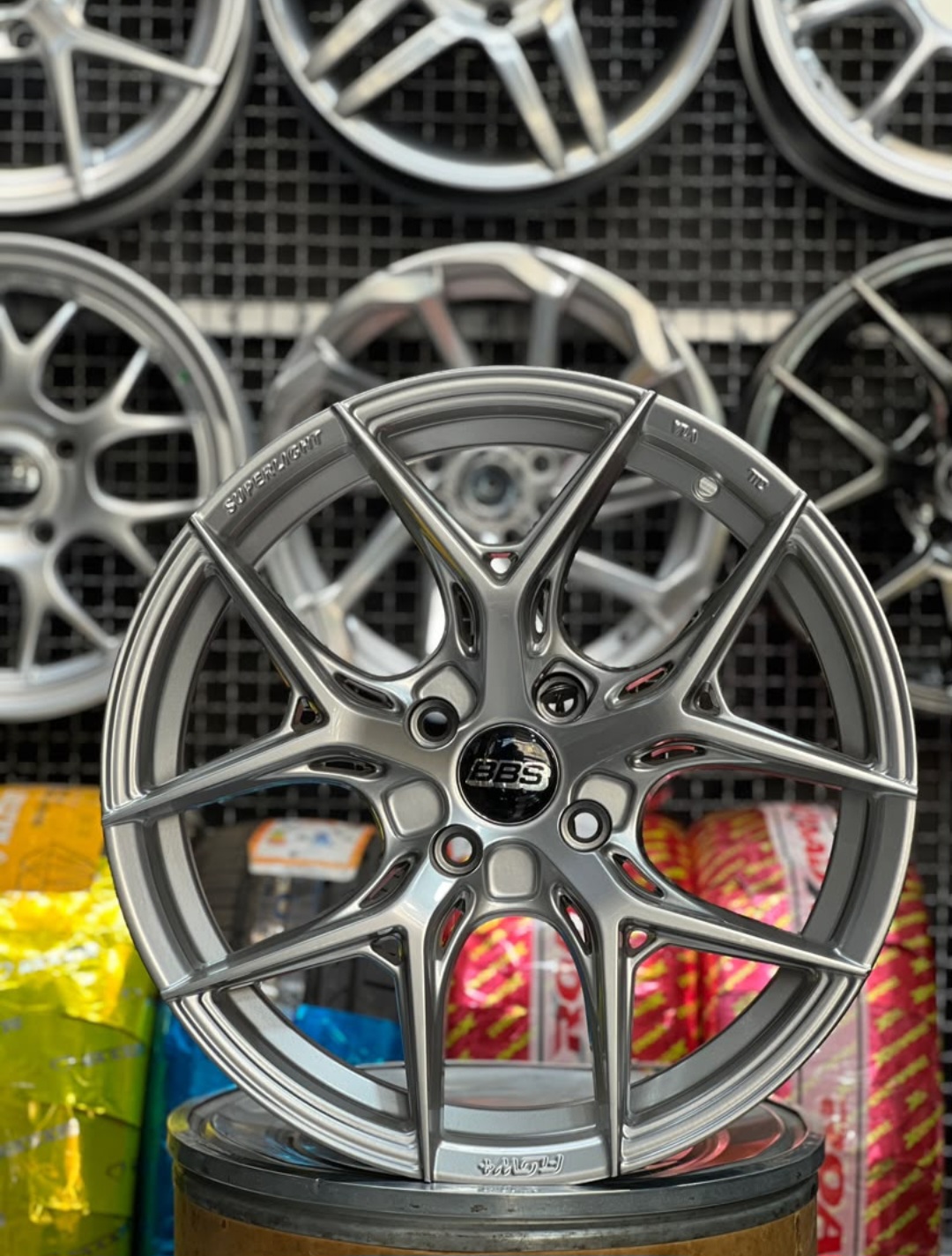 رینگ اسپرت سایز ۱۷ (۱۰۸×۴) BBS نقره‌ای